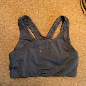 Grey/blue Nike Sports Bra